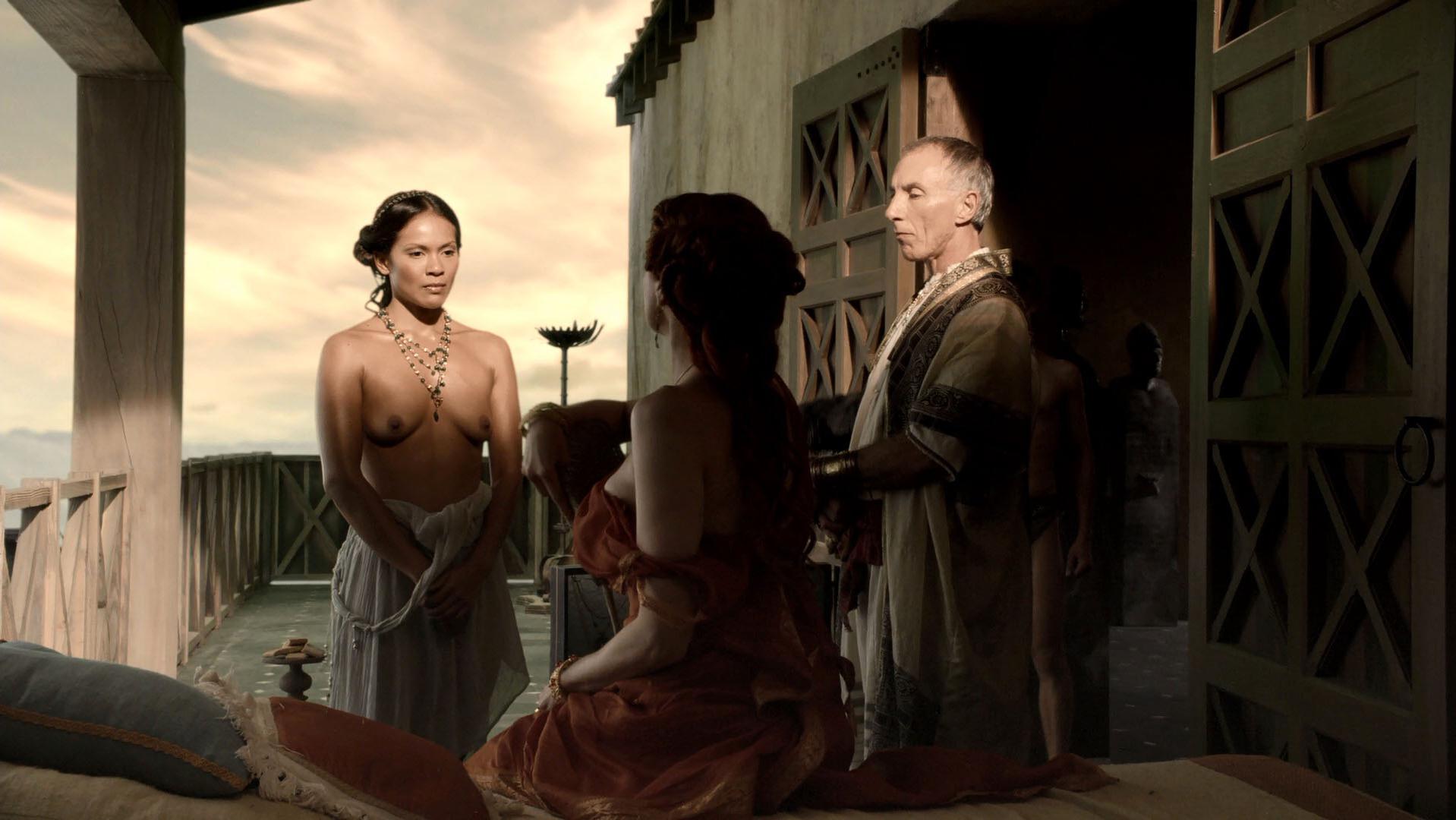 Lesley-Ann Brandt nude - Spartacus: Blood and Sand season 1 (2010) Lesley-Ann Brandt nude - Spartacus: Blood and Sand season 1 (2010)